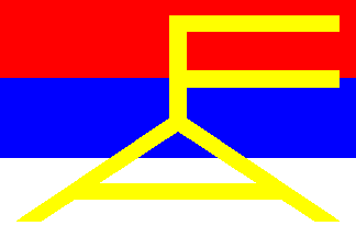 [Frente Amplio flag with logo]